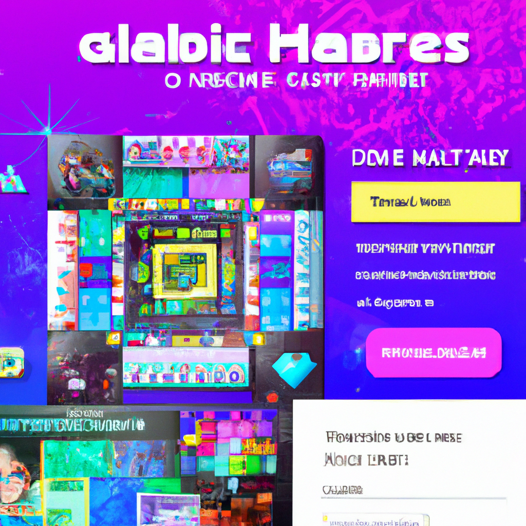 Creator hub with modular tiles and leaderboards